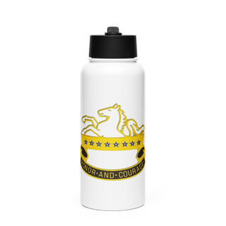 6-8 CAV 64955862 Stainless Steel Water Bottle with a Straw Lid