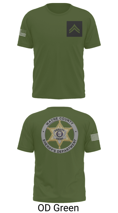 Wayne County Sheriff’s Department 8145507 Short Sleeve Performance Shirt - 53