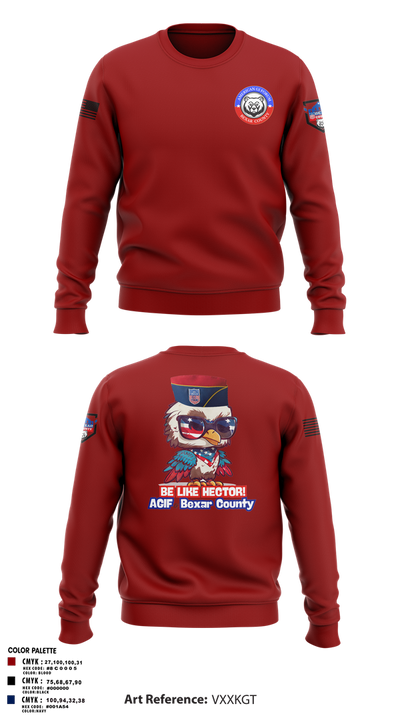 Agif 18486866 Crew Neck Sweatshirt - 1