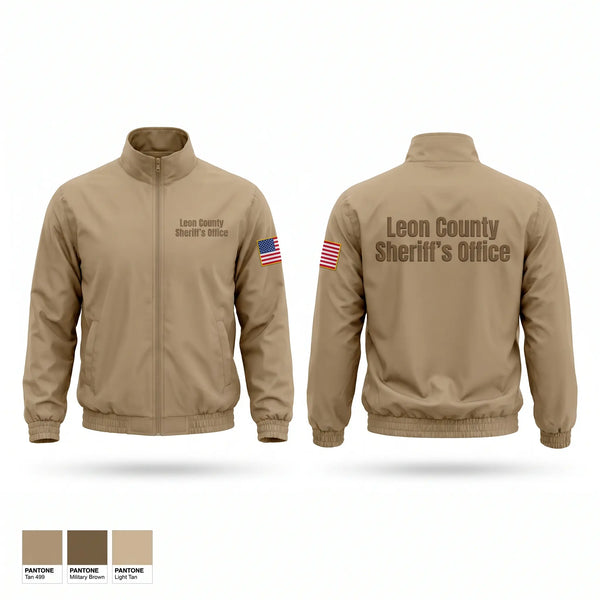 Windbreaker, Leon County Sheriff's Office, Police, Teamtime, Team time, sublimation, custom sports apparel, team uniforms, spirit wear, spiritwear, sports uniforms, custom shirts, team store, custom team store, fundraiser sports, apparel fundraiser