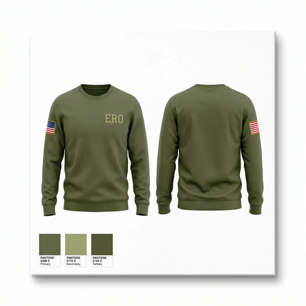 Crew Neck Sweatshirt, ERO, Police, Teamtime, Team time, sublimation, custom sports apparel, team uniforms, spirit wear, spiritwear, sports uniforms, custom shirts, team store, custom team store, fundraiser sports, apparel fundraiser