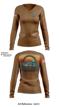 NIOC Pacific FCPOA 47037250 Women's Long Sleeve V-neck Shirt - 23