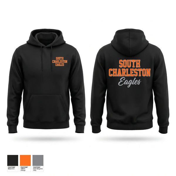 Hoodie, South Charleston Eagles, Cheer, Teamtime, Team time, sublimation, custom sports apparel, team uniforms, spirit wear, spiritwear, sports uniforms, custom shirts, team store, custom team store, fundraiser sports, apparel fundraiser