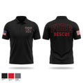 Melrose Volunteer Fire Department Short Sleeve Performance Polo - 1