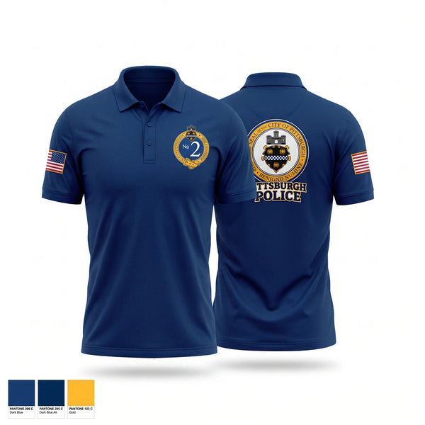 Short Sleeve Performance Polo, PBP, Police, Teamtime, Team time, sublimation, custom sports apparel, team uniforms, spirit wear, spiritwear, sports uniforms, custom shirts, team store, custom team store, fundraiser sports, apparel fundraiser