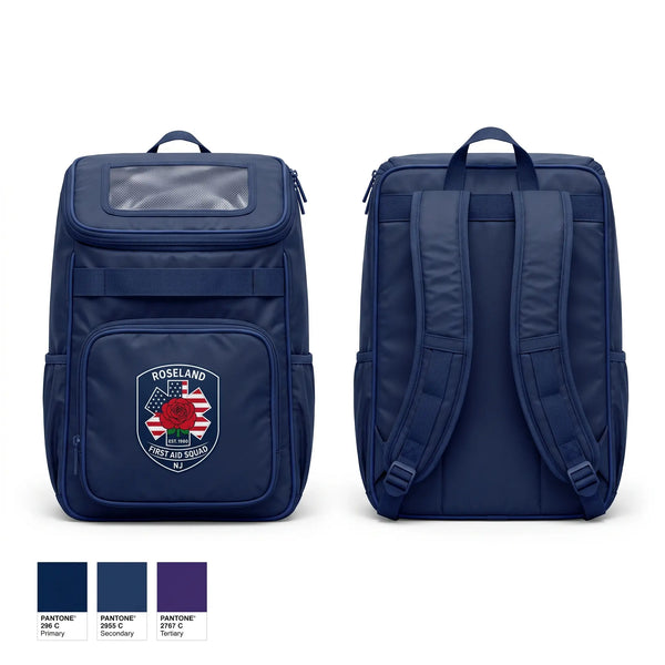 Gear Bag, Roseland First Aid Squad, EMS/EMT, Teamtime, Team time, sublimation, custom sports apparel, team uniforms, spirit wear, spiritwear, sports uniforms, custom shirts, team store, custom team store, fundraiser sports, apparel fundraiser
