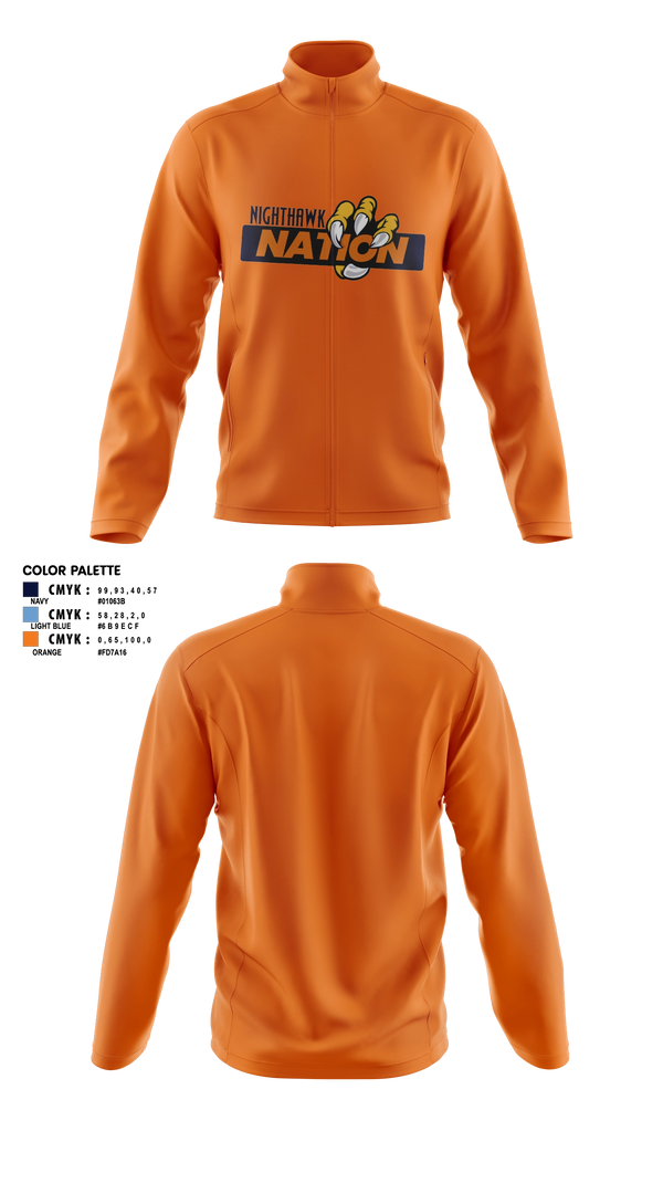 Fleece Jacket, Herbert Akins Road Middle School, Track & Field, Teamtime, Team time, sublimation, custom sports apparel, team uniforms, spirit wear, spiritwear, sports uniforms, custom shirts, team store, custom team store, fundraiser sports, apparel fundraiser