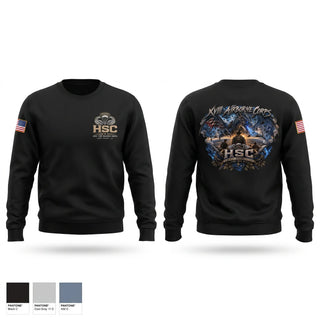 Crew Neck Sweatshirt, XVIII AIRBORNE CORPS, Army, Teamtime, Team time, sublimation, custom sports apparel, team uniforms, spirit wear, spiritwear, sports uniforms, custom shirts, team store, custom team store, fundraiser sports, apparel fundraiser