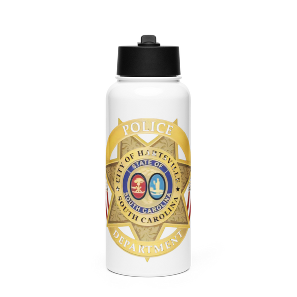 Harstville PD 83200512 Stainless Steel Water Bottle with a Straw Lid
