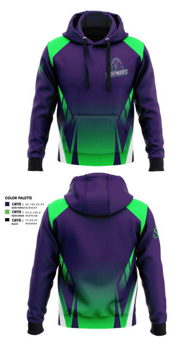 Santa Nella Nightmares 11102298 Hoodie - 2