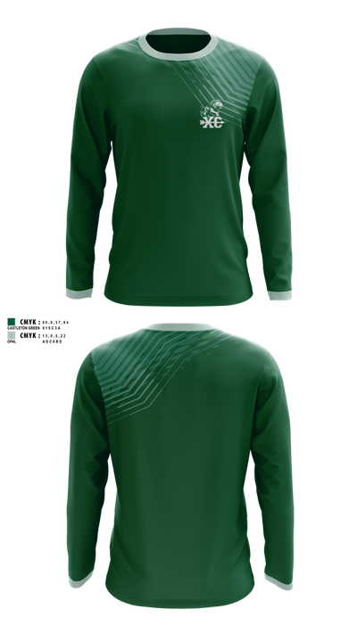 LHS Cross Country 83562854 Long Sleeve Performance Shirt 102