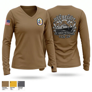 Old School Cotton Feel Shirt, USS Beloit, Navy, Teamtime, Team time, sublimation, custom sports apparel, team uniforms, spirit wear, spiritwear, sports uniforms, custom shirts, team store, custom team store, fundraiser sports, apparel fundraiser