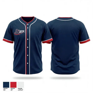 Full Button Baseball Jersey, Little Rock A’s, Baseball, Teamtime, Team time, sublimation, custom sports apparel, team uniforms, spirit wear, spiritwear, sports uniforms, custom shirts, team store, custom team store, fundraiser sports, apparel fundraiser