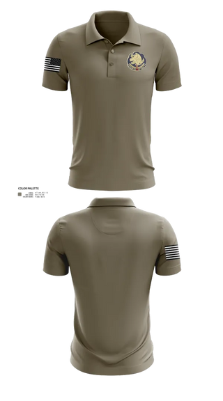 Short Sleeve Performance Polo, 490th CBRN BN, , Teamtime, Team time, sublimation, custom sports apparel, team uniforms, spirit wear, spiritwear, sports uniforms, custom shirts, team store, custom team store, fundraiser sports, apparel fundraiser