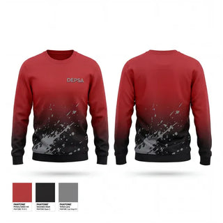 Crew Neck Sweatshirt, DEPSA, Track & Field, Teamtime, Team time, sublimation, custom sports apparel, team uniforms, spirit wear, spiritwear, sports uniforms, custom shirts, team store, custom team store, fundraiser sports, apparel fundraiser
