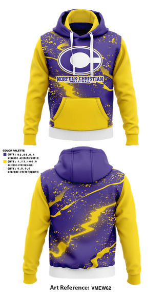 Hoodie, Norfolk Christian Volleyball, Women's Volleyball, Teamtime, Team time, sublimation, custom sports apparel, team uniforms, spirit wear, spiritwear, sports uniforms, custom shirts, team store, custom team store, fundraiser sports, apparel fundraiser