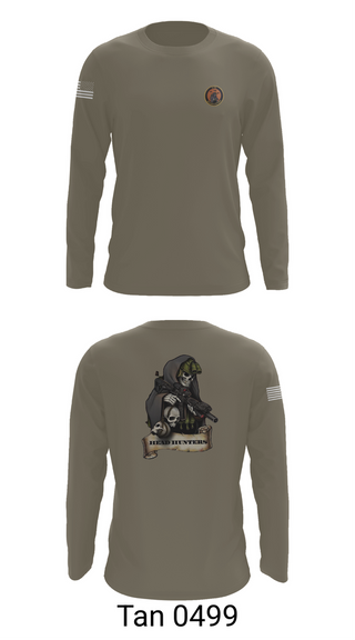 Long Sleeve Performance Shirt, HHC 2-135th AVN REG, , Teamtime, Team time, sublimation, custom sports apparel, team uniforms, spirit wear, spiritwear, sports uniforms, custom shirts, team store, custom team store, fundraiser sports, apparel fundraiser
