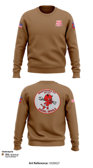 Crew Neck Sweatshirt, 919TH CEC, Army, Teamtime, Team time, sublimation, custom sports apparel, team uniforms, spirit wear, spiritwear, sports uniforms, custom shirts, team store, custom team store, fundraiser sports, apparel fundraiser