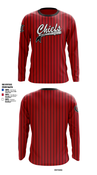 Chiefs Long Sleeve Performance Shirt 5