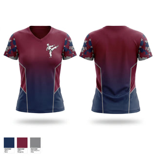 Womens Short Sleeve Vneck Shirt, CGTC Macon- Radiologic Technology, , Teamtime, Team time, sublimation, custom sports apparel, team uniforms, spirit wear, spiritwear, sports uniforms, custom shirts, team store, custom team store, fundraiser sports, apparel fundraiser