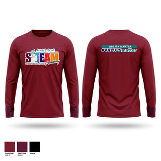 Long Sleeve Performance Shirt, University Middle School Eagles, Spirit Store, Teamtime, Team time, sublimation, custom sports apparel, team uniforms, spirit wear, spiritwear, sports uniforms, custom shirts, team store, custom team store, fundraiser sports, apparel fundraiser
