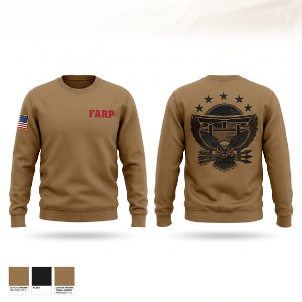 Crew Neck Sweatshirt, 18 LRS, Air Force, Teamtime, Team time, sublimation, custom sports apparel, team uniforms, spirit wear, spiritwear, sports uniforms, custom shirts, team store, custom team store, fundraiser sports, apparel fundraiser