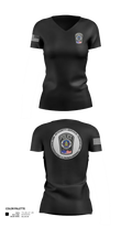Pennridge Regional Police 94078057 Women's Short Sleeve V-neck Shirt - 21