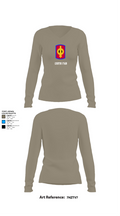130th FAB 8447592 Women's Long Sleeve V-neck Shirt - 62