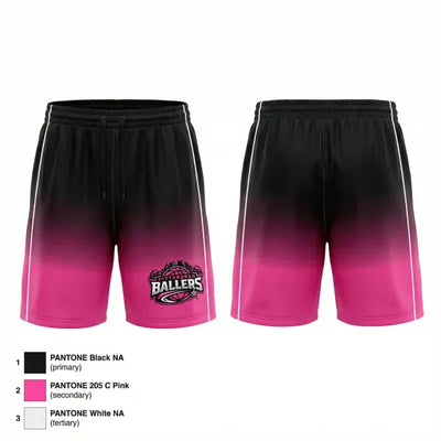 Pittsburgh Ballers 23897996 Athletic Shorts With Pockets - 1
