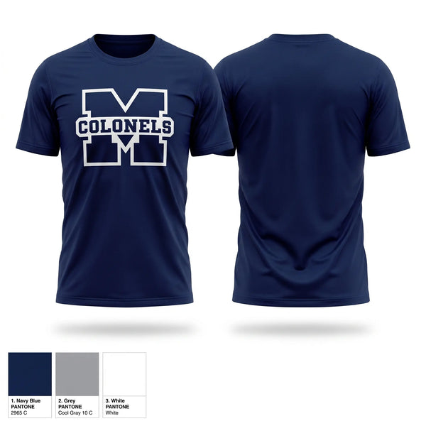 Short Sleeve Performance Shirt, Marching Colonels, Spirit Store, Teamtime, Team time, sublimation, custom sports apparel, team uniforms, spirit wear, spiritwear, sports uniforms, custom shirts, team store, custom team store, fundraiser sports, apparel fundraiser