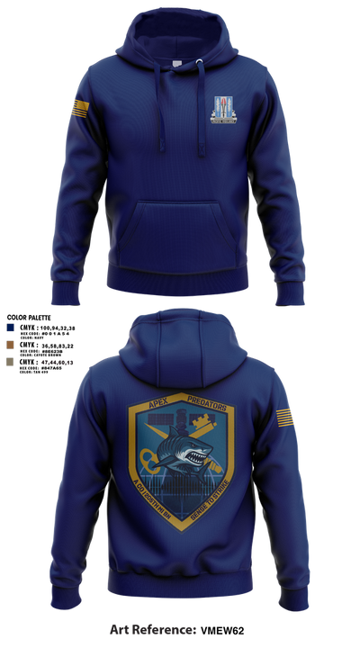 Alpha Company, 205th MI BN 25541028 Hoodie - 9