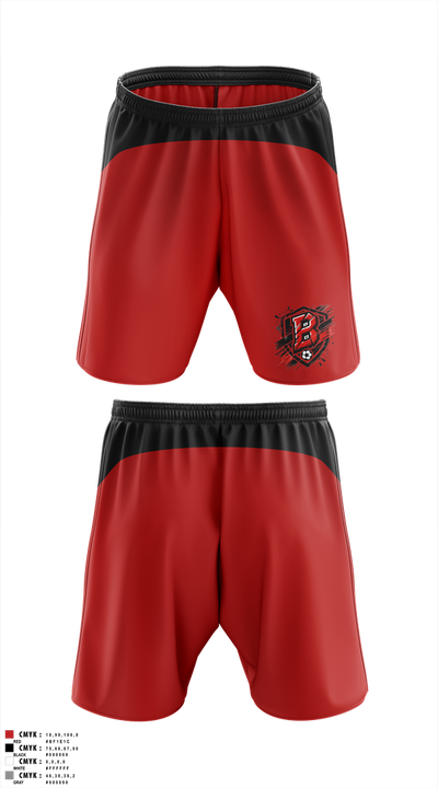 Bremen Soccer 43013668 Mens Soccer Shorts - 1