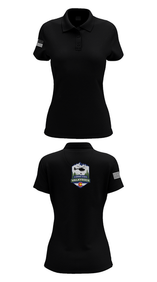 Womens Short Sleeve Performance Polo, D Co 3-140th AVN, National Guard, Teamtime, Team time, sublimation, custom sports apparel, team uniforms, spirit wear, spiritwear, sports uniforms, custom shirts, team store, custom team store, fundraiser sports, apparel fundraiser