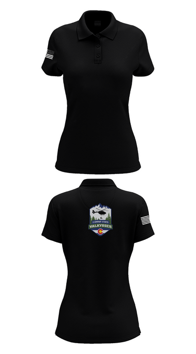 D Co 3-140th AVN 89038545 Women's Short Sleeve Performance Polo  - 33
