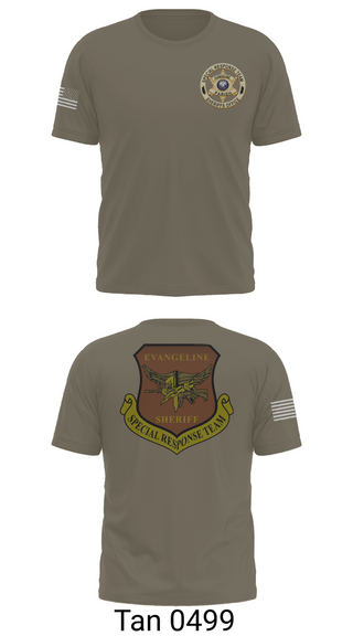 Old School Cotton Feel Shirt, Evangeline Parish Sheriffs Office S.R.T, Police, Teamtime, Team time, sublimation, custom sports apparel, team uniforms, spirit wear, spiritwear, sports uniforms, custom shirts, team store, custom team store, fundraiser sports, apparel fundraiser