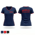 Brawley Fire Department 73373327 Women's Short Sleeve V-neck Shirt - 1