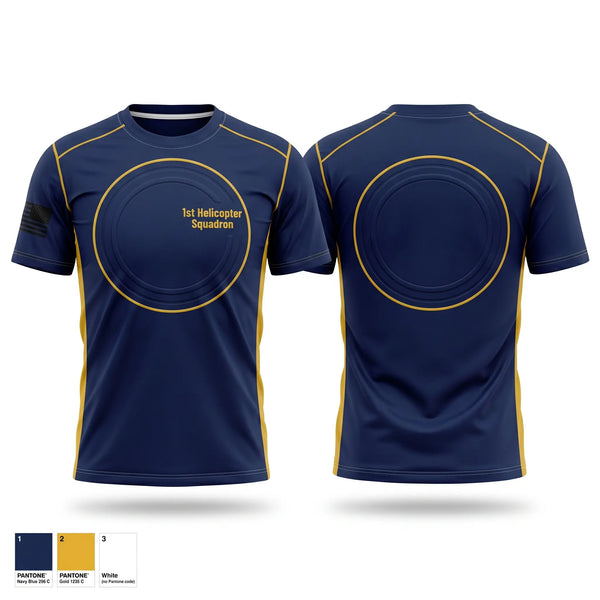 Short Sleeve Performance Shirt, 1st Helicopter Squadron, Air Force, Teamtime, Team time, sublimation, custom sports apparel, team uniforms, spirit wear, spiritwear, sports uniforms, custom shirts, team store, custom team store, fundraiser sports, apparel fundraiser