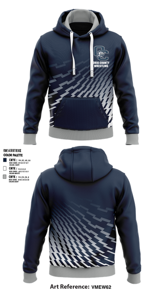 Hoodie, Ohio county, Wrestling, Teamtime, Team time, sublimation, custom sports apparel, team uniforms, spirit wear, spiritwear, sports uniforms, custom shirts, team store, custom team store, fundraiser sports, apparel fundraiser