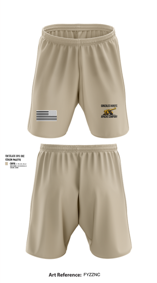 Athletic Shorts With Pockets, NJROTC Apache Company, , Teamtime, Team time, sublimation, custom sports apparel, team uniforms, spirit wear, spiritwear, sports uniforms, custom shirts, team store, custom team store, fundraiser sports, apparel fundraiser