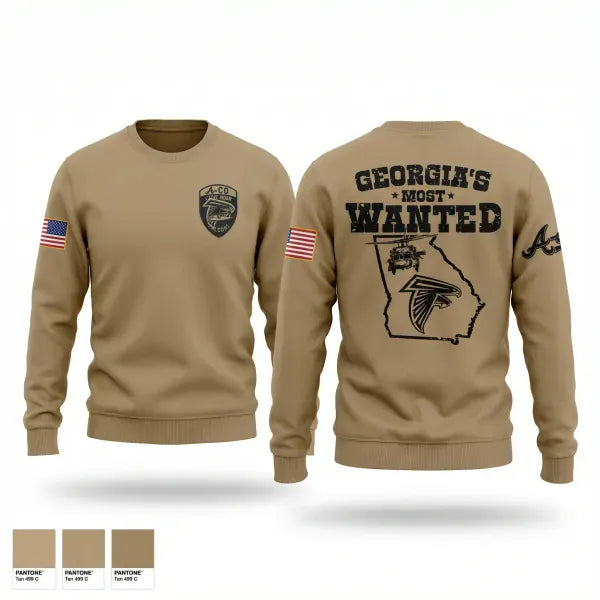 Crew Neck Sweatshirt, A-Co 1-171, National Guard, Teamtime, Team time, sublimation, custom sports apparel, team uniforms, spirit wear, spiritwear, sports uniforms, custom shirts, team store, custom team store, fundraiser sports, apparel fundraiser