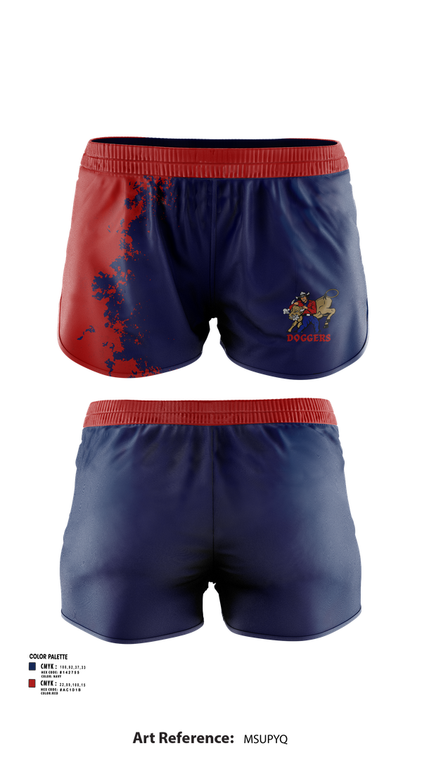 Womens Shorts, Doggers, , Teamtime, Team time, sublimation, custom sports apparel, team uniforms, spirit wear, spiritwear, sports uniforms, custom shirts, team store, custom team store, fundraiser sports, apparel fundraiser