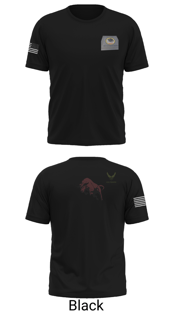 Old School Cotton Feel Shirt, 189th Civil Engineering, Air Force, Teamtime, Team time, sublimation, custom sports apparel, team uniforms, spirit wear, spiritwear, sports uniforms, custom shirts, team store, custom team store, fundraiser sports, apparel fundraiser