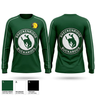 Long Sleeve Performance Shirt, Breckenridge Lady Buckaroos, Softball, Teamtime, Team time, sublimation, custom sports apparel, team uniforms, spirit wear, spiritwear, sports uniforms, custom shirts, team store, custom team store, fundraiser sports, apparel fundraiser