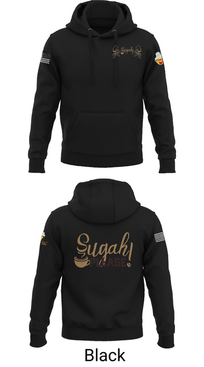 Sugah Please Breakfast Brunch Bar 84715642 Hoodie - 25