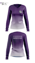 HARRISBURG Bulldogs Women's Long Sleeve V-neck Shirt - 3