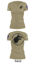 Wolf Combatives Women's Short Sleeve V-neck Shirt - 88