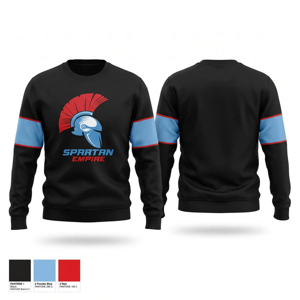 Crew Neck Sweatshirt, Spartans, , Teamtime, Team time, sublimation, custom sports apparel, team uniforms, spirit wear, spiritwear, sports uniforms, custom shirts, team store, custom team store, fundraiser sports, apparel fundraiser