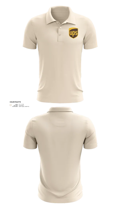 UPS 85885000 Short Sleeve Performance Polo - 22