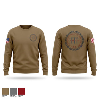 Crew Neck Sweatshirt, NMCB THREE - WCC, Navy, Teamtime, Team time, sublimation, custom sports apparel, team uniforms, spirit wear, spiritwear, sports uniforms, custom shirts, team store, custom team store, fundraiser sports, apparel fundraiser