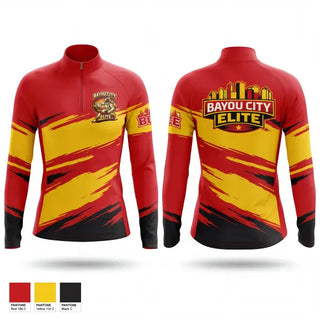 Quarter Zip Jacket, Bayou City Elite Academy, Men's Basketball, Teamtime, Team time, sublimation, custom sports apparel, team uniforms, spirit wear, spiritwear, sports uniforms, custom shirts, team store, custom team store, fundraiser sports, apparel fundraiser